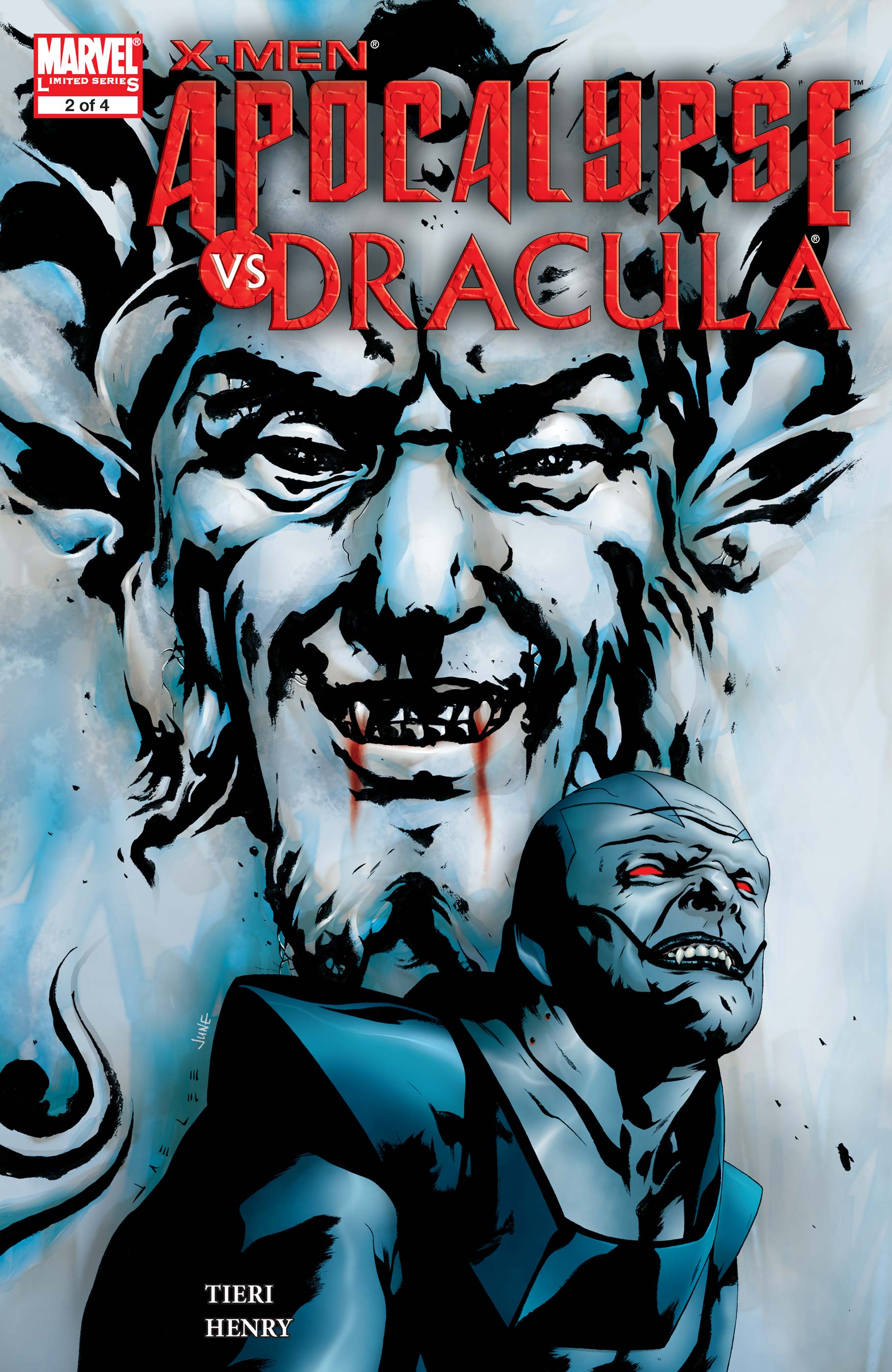 Apocalypse vs. Dracula series cover art