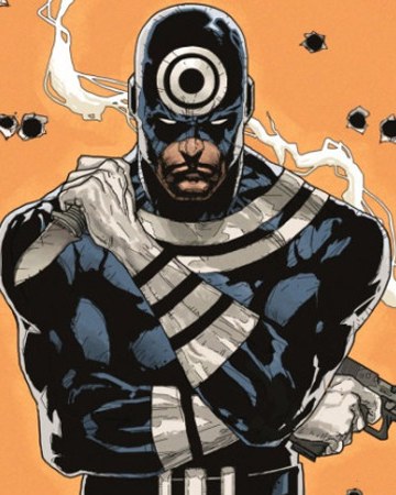 Bullseye comic art