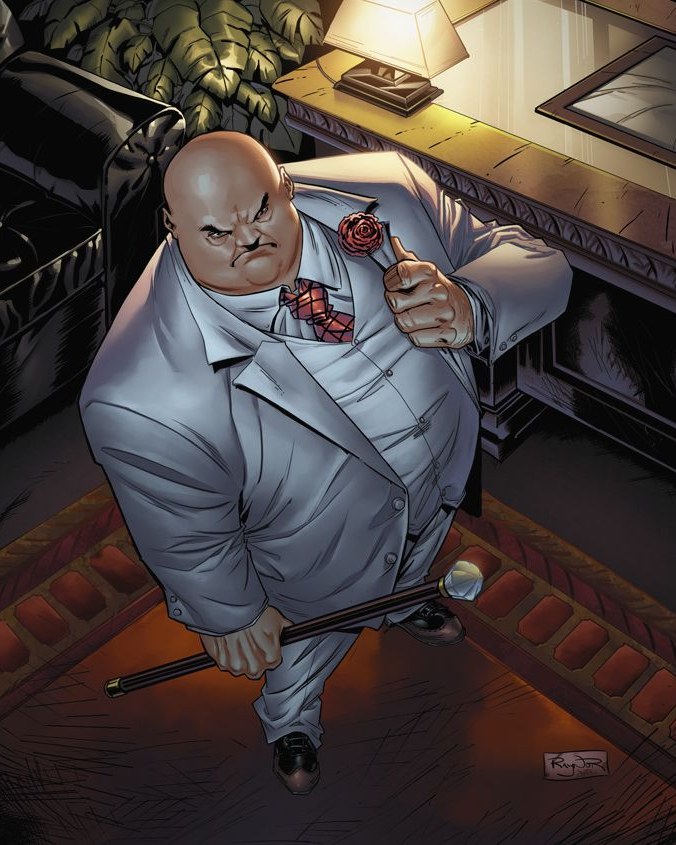 Kingpin comic art