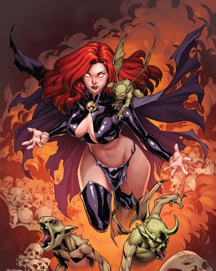 Madelyne Pryor comic art