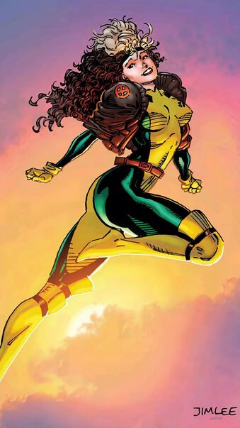 Rogue comic art