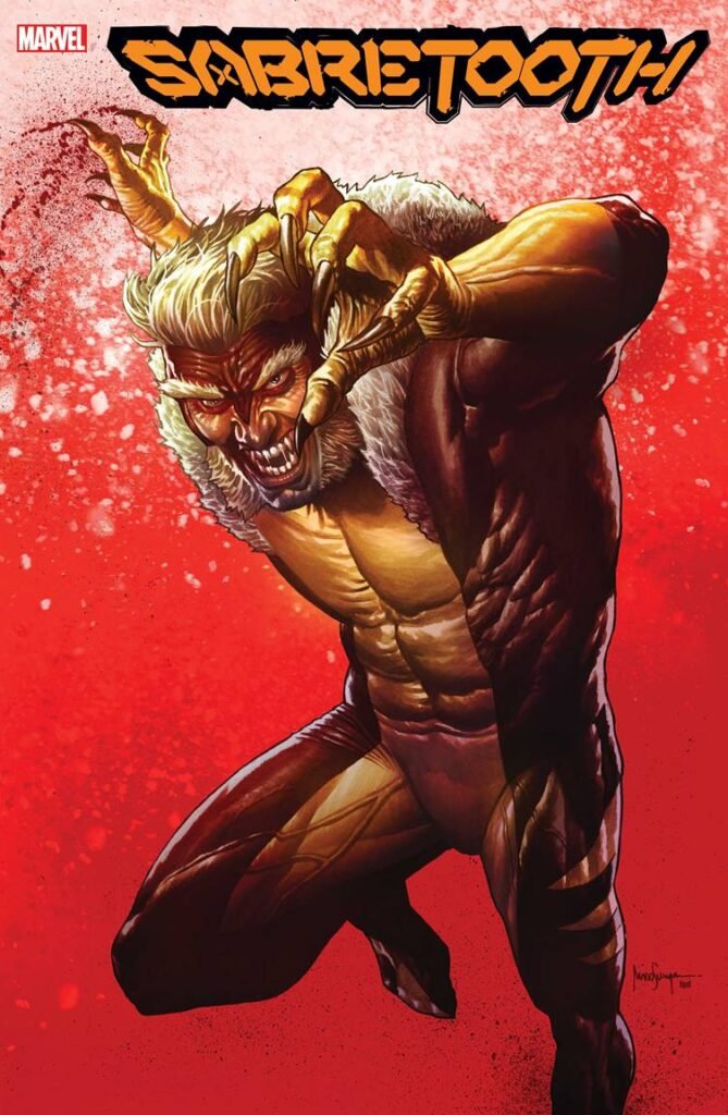 Sabretooth comic art