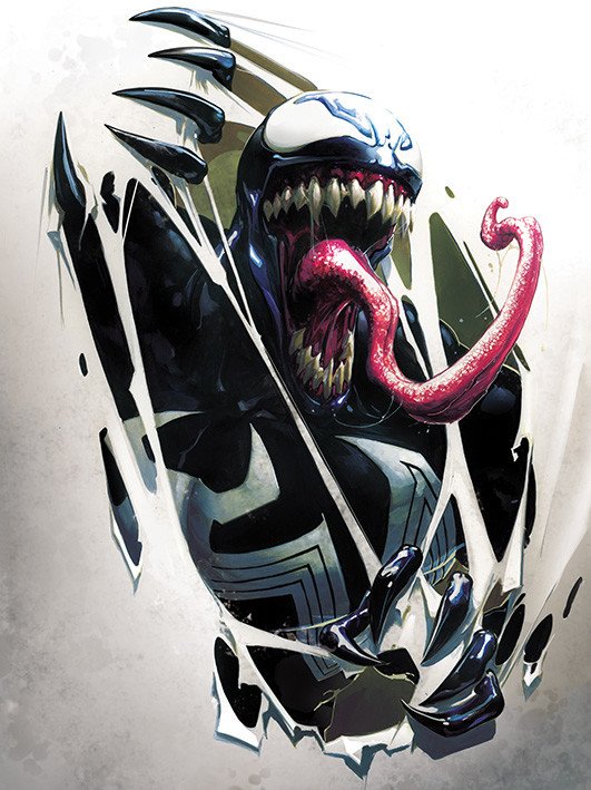Venom comic art