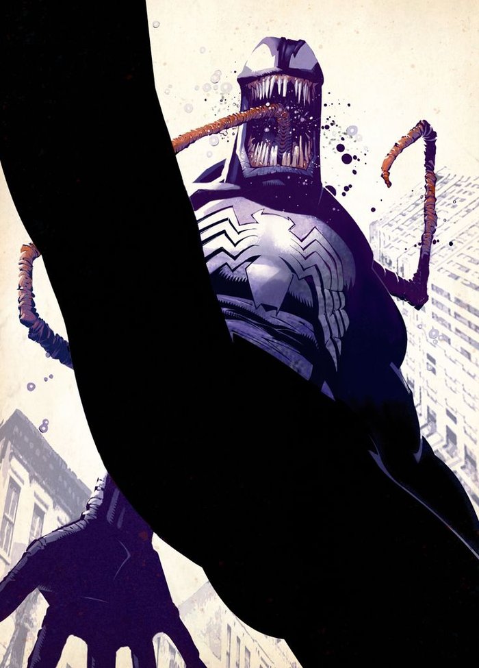 Venom comic art