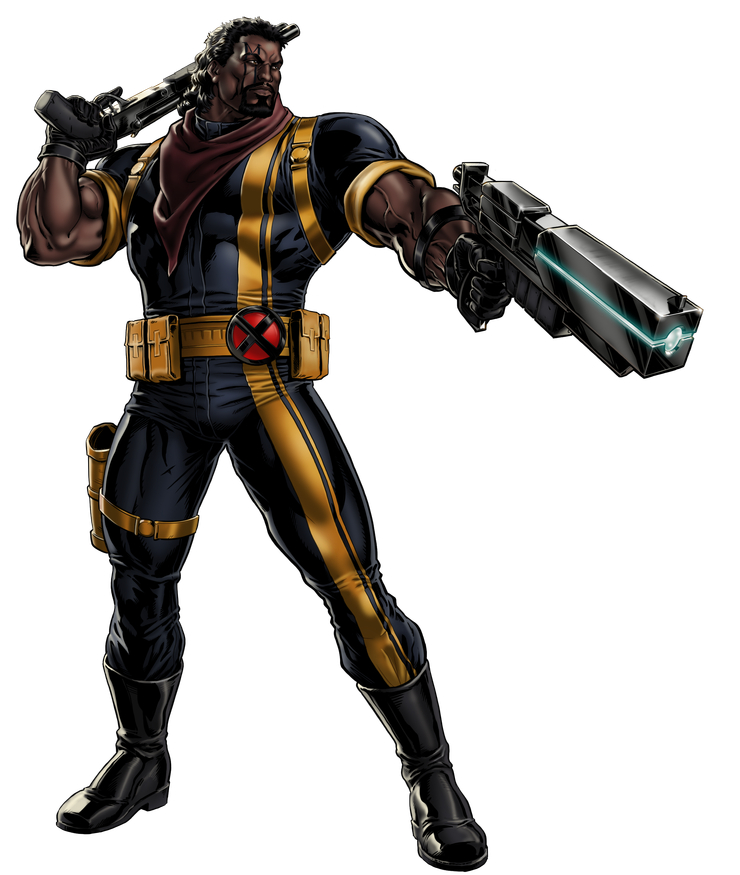 Bishop with future weapons, comic art