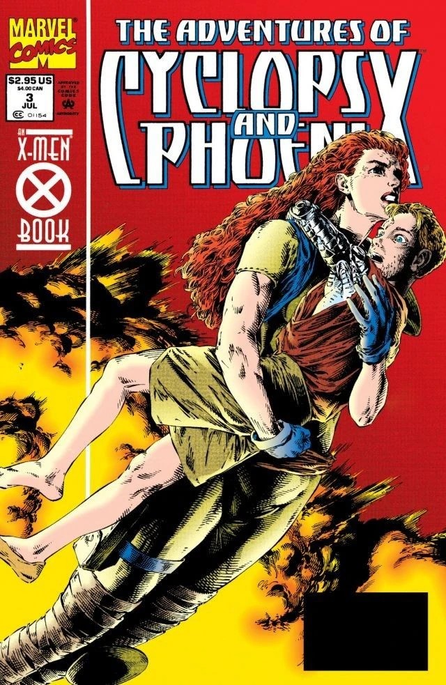 Cover of The Adventures of Cyclops and Phoenix issue 3, 1994