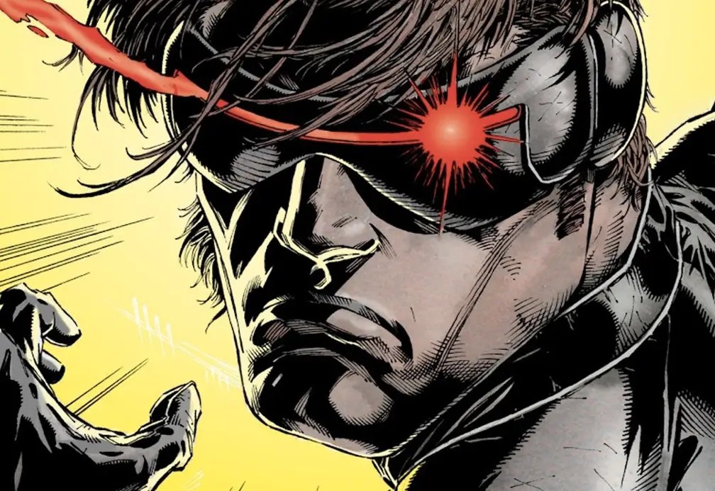 Cyclops unleashing his optic blast