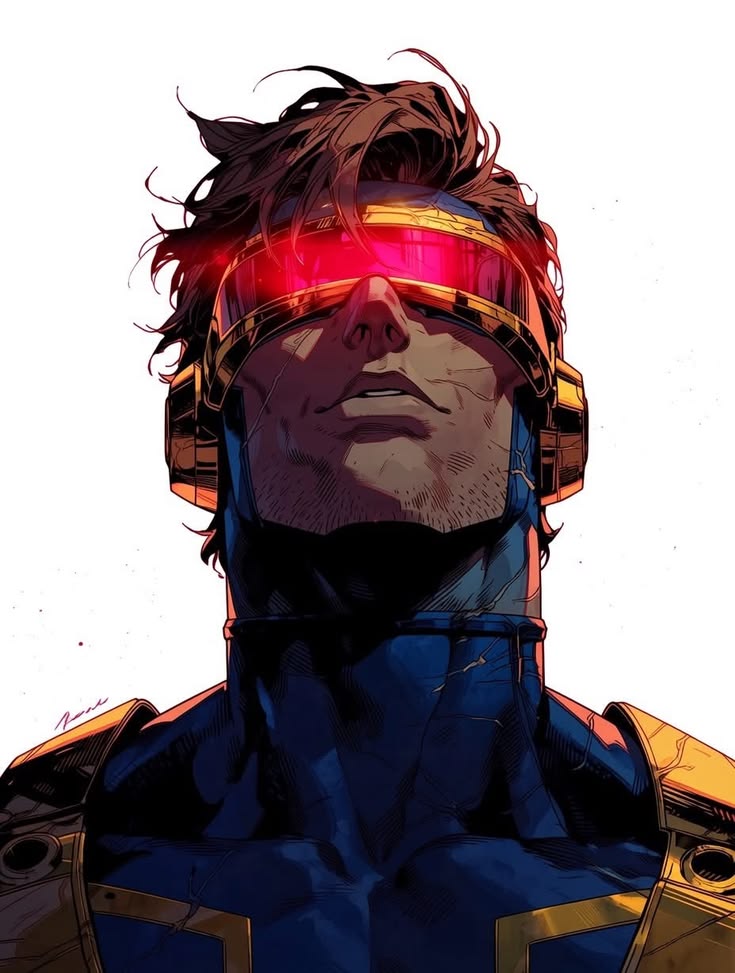 Cyclops comic art