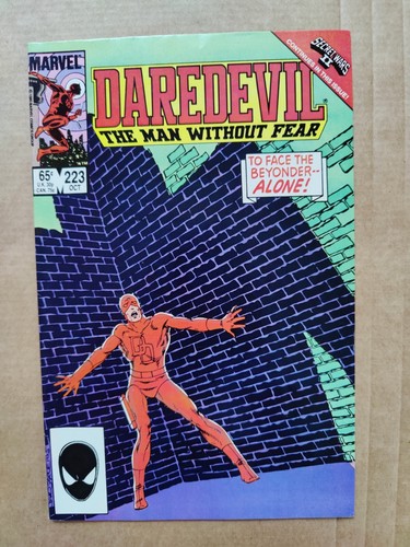 Daredevil 223 comic cover