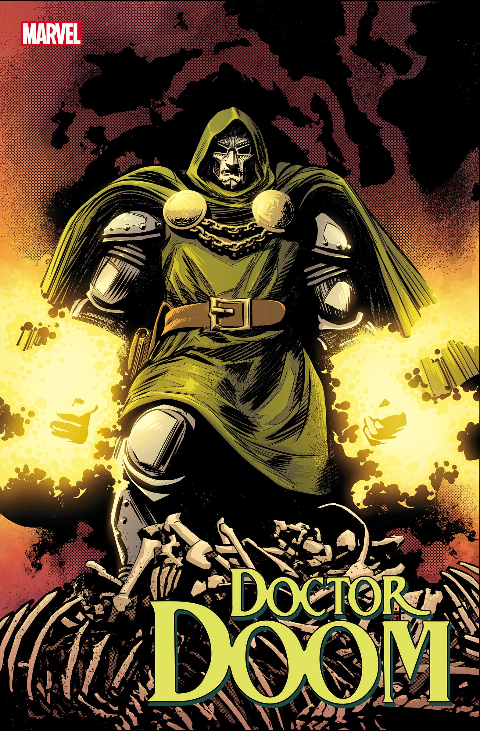 Doctor Doom comic cover art