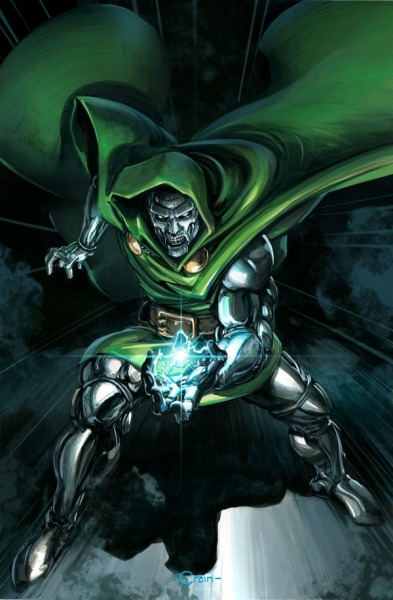 Doctor Doom comic cover art