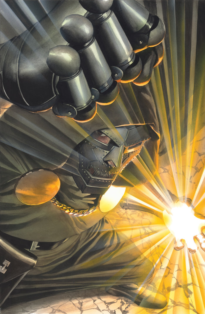 Doctor Doom comic art portrait