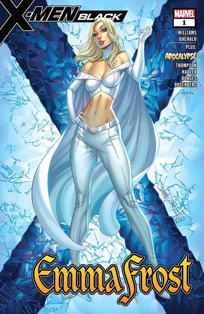 Emma Frost comic cover art