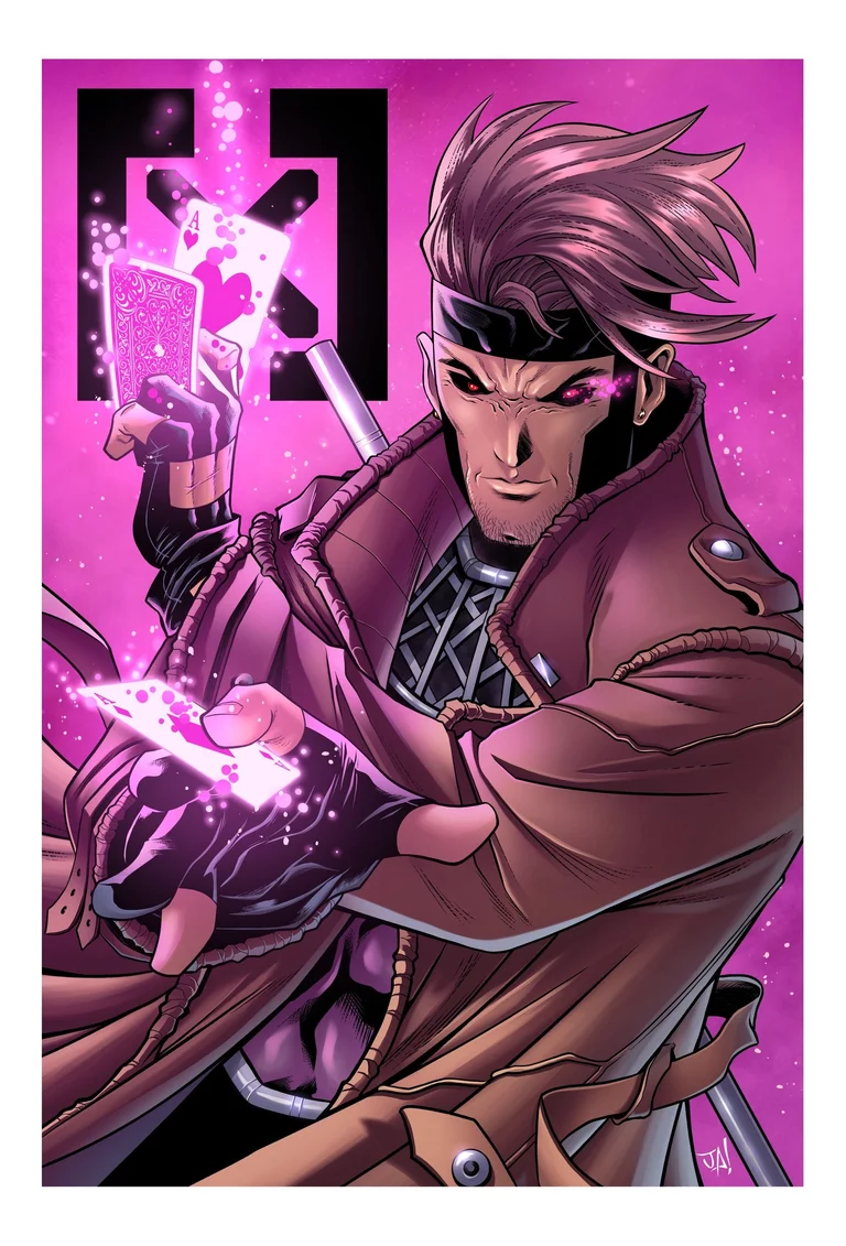 Gambit comic art