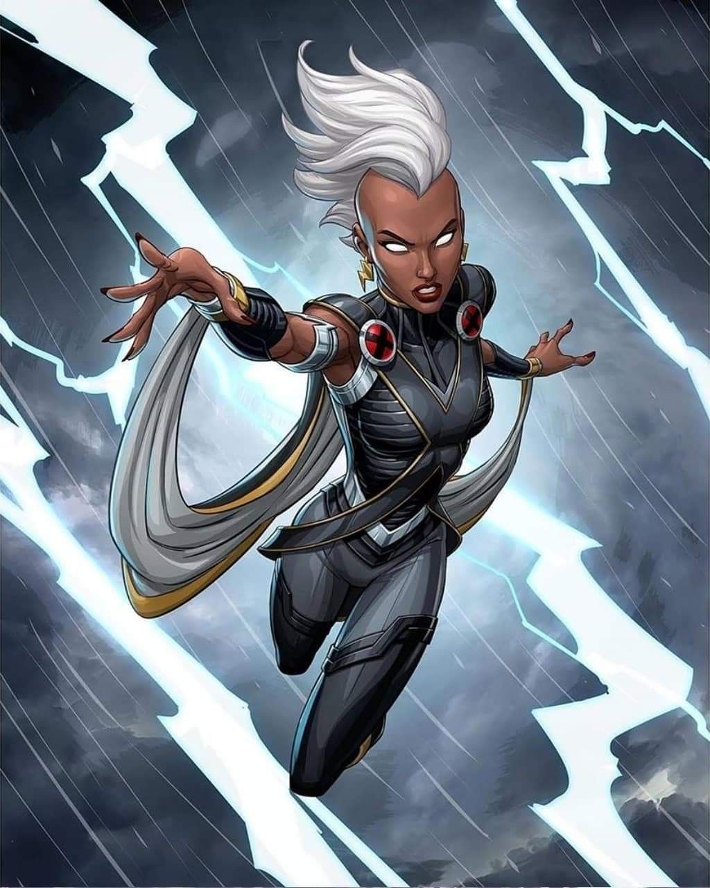 Storm summoning lightning