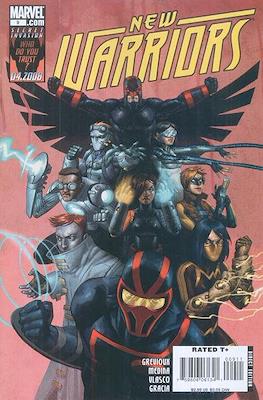 New Warriors vol. 4 cover showing the depowered-mutant team