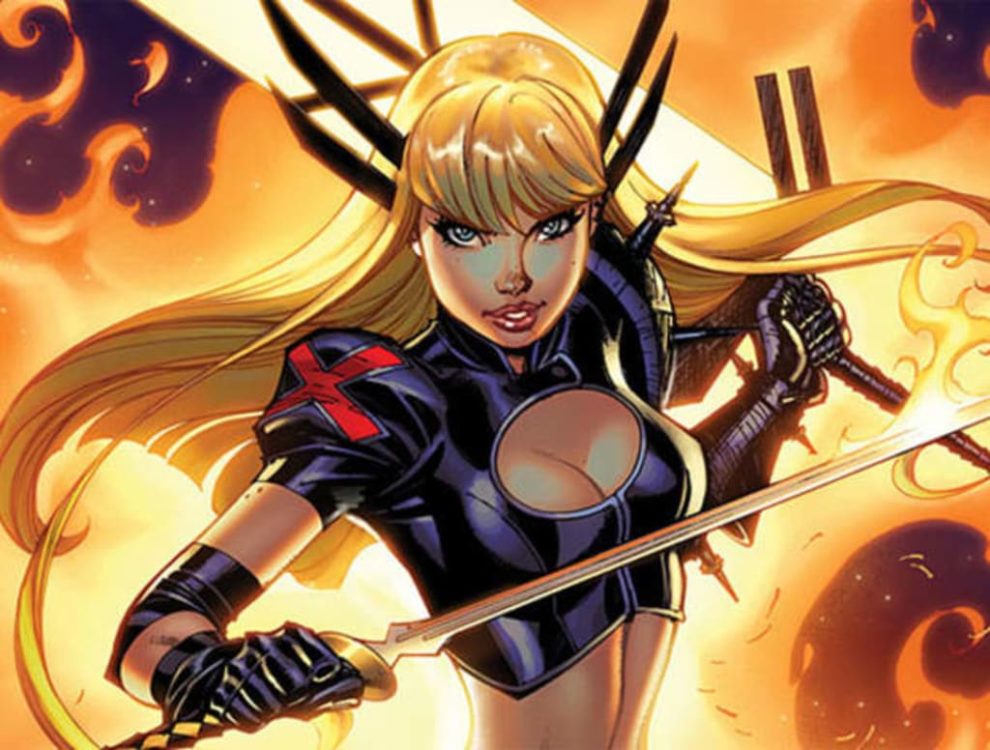 Magik comic art with Soulsword