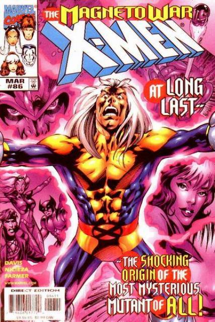 X-Men #86 (March 1999) cover