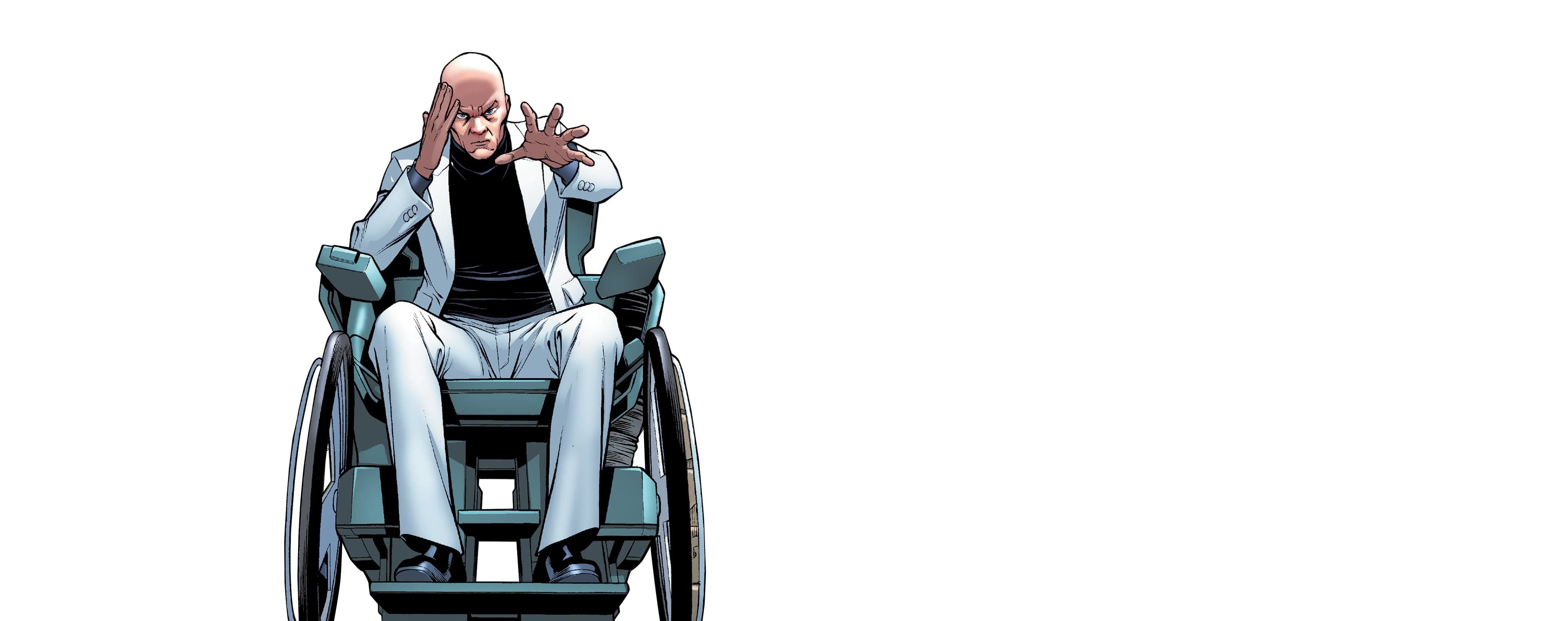 Comic art of Professor X, Charles Xavier