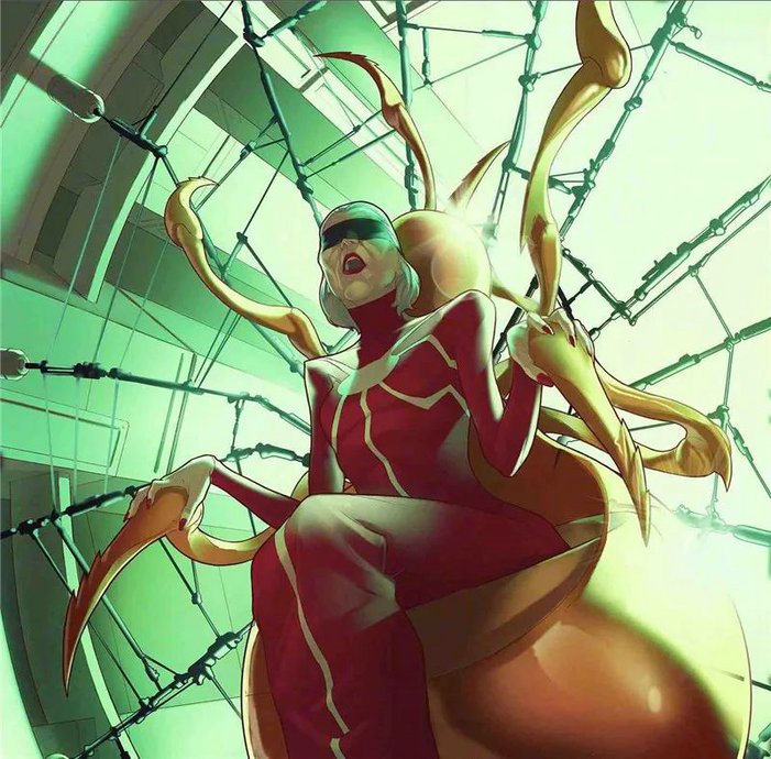 Comic art of Spider-Man