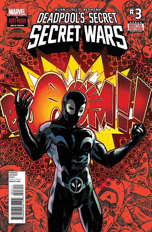 Deadpool's Secret Secret Wars #3 (2015) cover art