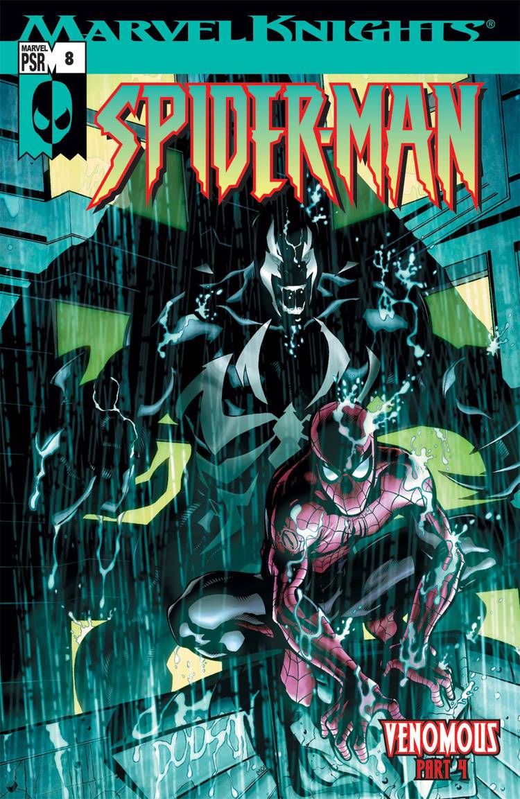 Venom art from the Venomous storyline in Marvel Knights Spider-Man