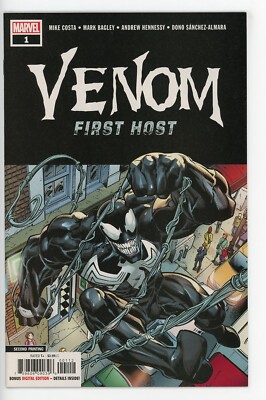 Venom: First Host #1 (2018) cover, first appearance of Tel-Kar