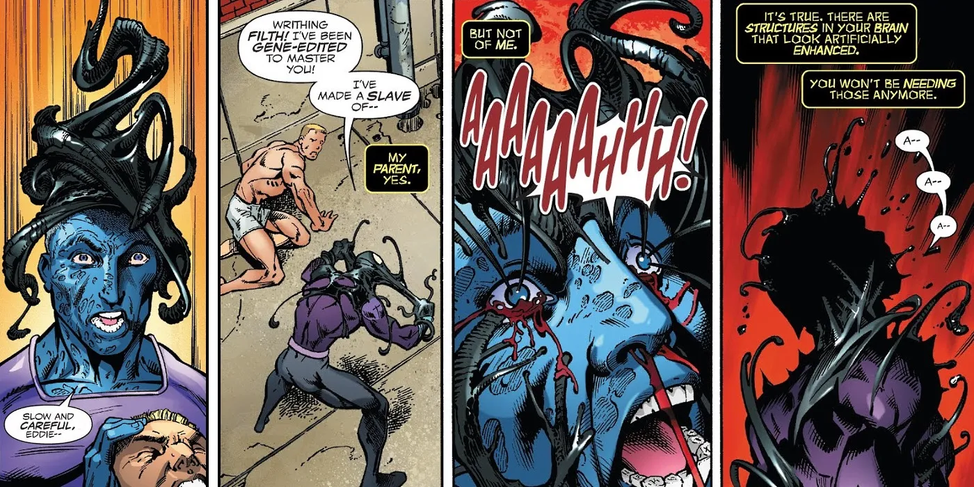 Sleeper symbiote debut art from Venom First Host