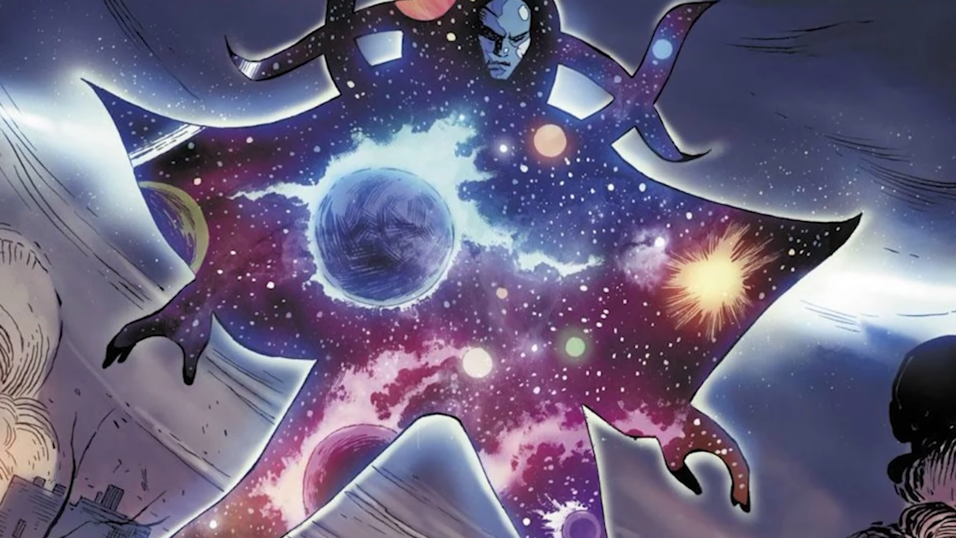 The Watcher and Celestial-scale cosmic art
